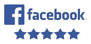We are rated 5 stars on Facebook